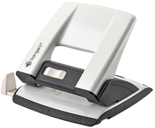 DZIURKACZ KANGARO AION-20/S METALICZNY BIAŁY 20 KART