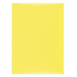 TECZKA Z GUMKĄ A4 OFFICE PRODUCTS ŻÓŁTA KARTON 300GSM