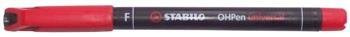 Foliopis STABILO OHPen 842/40 czerwony F - 0.7