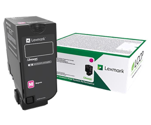 TONER ORYGINALNY LEXMARK 75B20M0 MAGENTA 10000 STRON