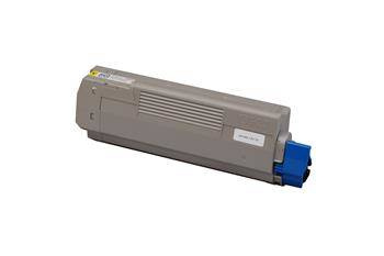 TONER ORYGINALNY OKI C610-TY 44315305 YELLOW 6000 STRON