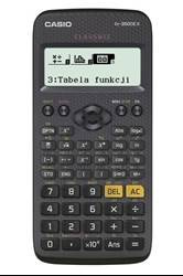 KALKULATOR NAUKOWY 165,5X77X13,8MM CASIO FX-350CEX CZARNY BATERIA LR03