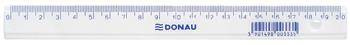 LINIJKA PLASTIKOWA 20CM DONAU PRZEZROCZYSTA Z ZAWIESZKĄ
