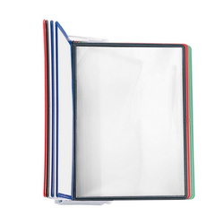 SYSTEM PREZENTACYJNY NAŚCIENNY Z 10 PANELAMI A4 LEVIATAN MIX KOLORÓW