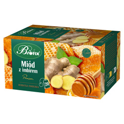 HERBATA MIÓD Z IMBIREM BIFIX PREMIUM 20 TOREBEK