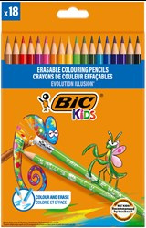 KREDKI OŁÓWKOWE BIC KIDS EVOLUTION ILLUSION 951770 MIX*18
