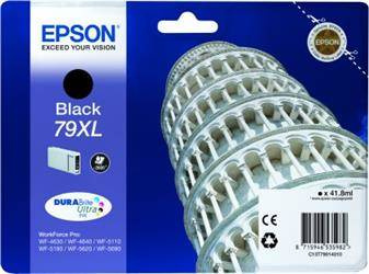 TUSZ ORYGINALNY EPSON T7901/79XL C13T79014010 CZARNY 41,8 ML