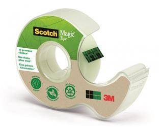 TAŚMA BIUROWA Z DYSPENSEREM 19MMX20M 3M SCOTCH® MAGIC™ 9-1920D MATOWA