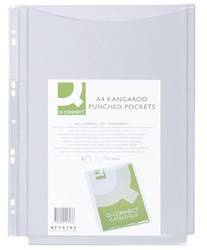 KOSZULKI KRYSTALICZNE A4 Q-CONNECT NA KATALOGI PP 150MIC 5SZT