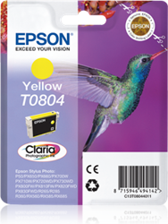 TUSZ ORYGINALNY EPSON T0804 C13T08044011 YELLOW 7,4 ML