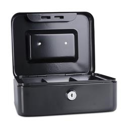 KASETKA NA PIENIĄDZE 200X90X160MM DONAU CZARNA