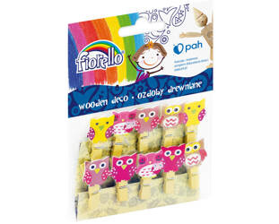 OZDOBY DREWNIANE FIORELLO GR-WD717 SPINACZ SOWA 170-2515 10SZT