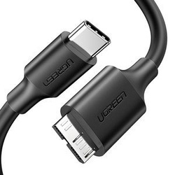 Kabel Micro-B USB 3.0 - USB-C UGREEN  US312 1m (czarny)
