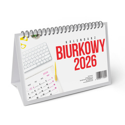 KALENDARZ STOJĄCY MIESIĘCZNY O-PRESS ROK 2026 KBO2026S POPRZECZNY