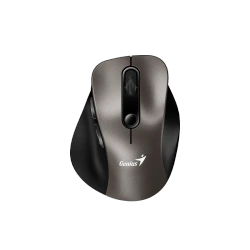 Genius Ergo 9000S Mysz bezprzewodowa, tytan, 2400DPI