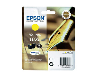 TUSZ ORYGINALNY EPSON T1634 C13T16344012 YELLOW 6,5 ML