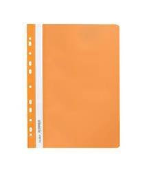 Skoroszyt plastikowy z perforacją A4 BIUR-FOL SPP-02-08 pomarańczowy PP