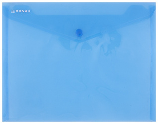 TECZKA KOPERTOWA NA ZATRZASK C5 DONAU NIEBIESKA PP 180MIKR