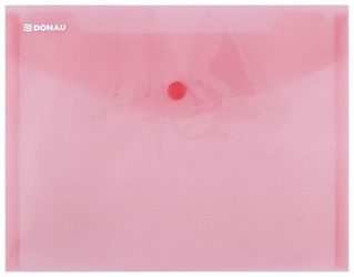 TECZKA KOPERTOWA NA ZATRZASK C5 DONAU CZERWONA PP 180MIKR