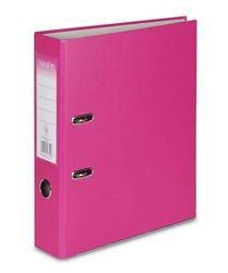 Segregator A4 tektura VAUPE BIZNES 75mm 063/11 różowy dźwigniowy