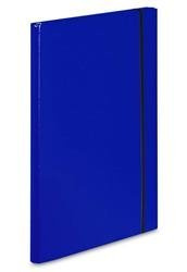 Teczka z gumką VAUPE CARIBIC 342/03 niebieska PP 2mm 20mm