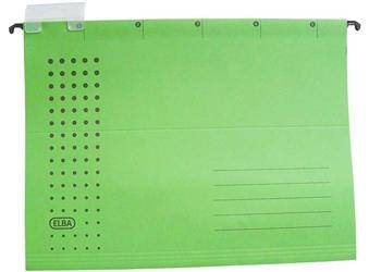 TECZKA ZAWIESZKOWA A4 ELBA 100552088 ZIELONA Z KARTONU 240 G/M²