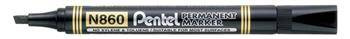 MARKER PERMANENTNY PENTEL N860-A CZARNY ŚCIĘTA