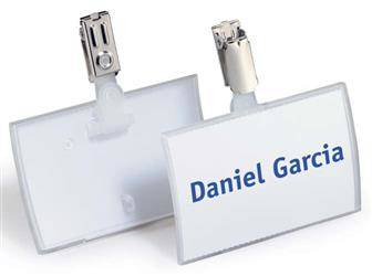 IDENTYFIKATOR Z KLIPSEM IMIENNY / OTWIERANY 54X90MM DURABLE 821619 PP 1 SZT.