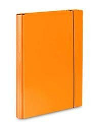 Teczka z gumką A4 VAUPE 310/16 pomarańczowa PP 1,9mm 40mm