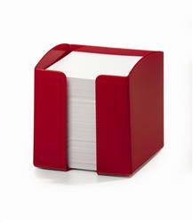 POJEMNIK Z KARTECZKAMI 90X90MM DURABLE TREND 1701682080 CZERWONY 800 KARTECZEK