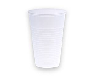 KUBEK JEDNORAZOWY ARTPLAST BIAŁY PLASTIK 200+20ML 100SZT