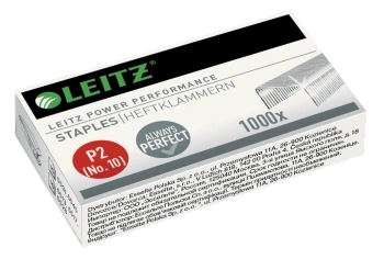 ZSZYWKI GALWANIZOWANE LEITZ P2 NO.10 55770000 15 KART. 1000SZT.