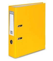 Segregator A4 tektura VAUPE FCK 75mm 061/08 żółty dźwigniowy