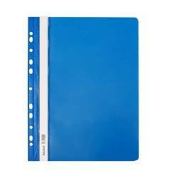 Skoroszyt twardy plastikowy z perforacją A4 BIUR-FOL ST-02-03 niebieski 20szt