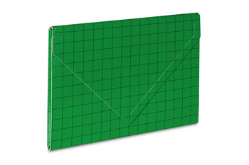 TECZKA KOPERTOWA VAUPE 316/06 A4 ZIELONA TEKTUROWA