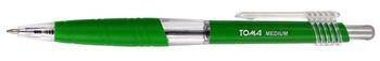 Długopis automatyczny TOMA MEDIUM TO-038ZIEL zielony 1.0