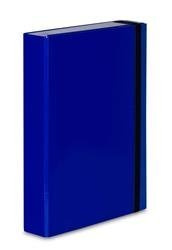 Teczka z gumką VAUPE CARIBIC 341/03 niebieska PP 2mm 50mm