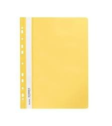 Skoroszyt plastikowy z perforacją A4 BIUR-FOL SPP-02-04 żółty PP