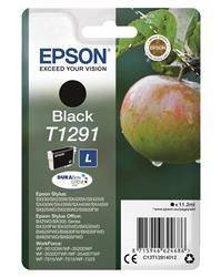 TUSZ ORYGINALNY EPSON T1291 C13T12914012 CZARNY 11,2 ML