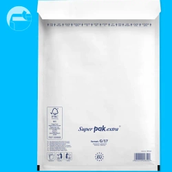 KOPERTA G/17 BĄBELKOWA HK NC KOPERTY 77630097/10 BIAŁA 10SZT