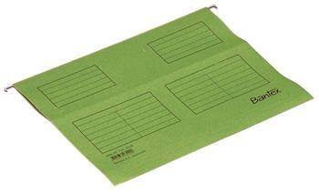 Teczka zawieszkowa A4 BANTEX 100331436 jasno zielona z kartonu