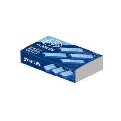 ZSZYWKI KOLOROWE 24/6 FOROFIS 91774 NIEBIESKIE 1000 SZT