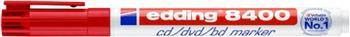 MARKER CD/DVD EDDING 8400 CZERWONY 0.5-1MM