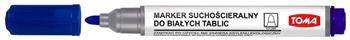 Marker suchościeralny TOMA TO-266NIEB niebieski okrągła końcówka