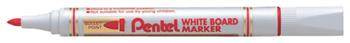 MARKER SUCHOŚCIERALNY PENTEL MW85-B CZERWONY OKRĄGŁA