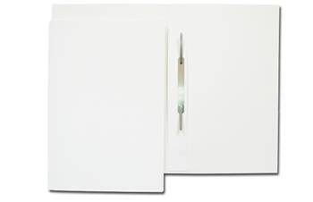 SKOROSZYT Z LISTWĄ A4 BARBARA LUX 0402000 BIAŁY TEKTURA 250G 10SZT