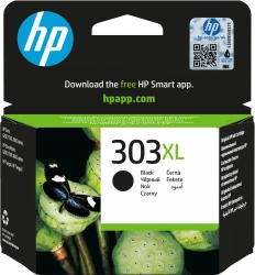 HP ORYGINALNY INK / TUSZ T6N04AE, HP 303XL, BLACK, 600S, HIGH CAPACITY, HP ENVY PHOTO 6230, 7130, 7134, 7830