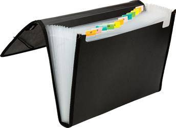 TECZKA Z GUMKĄ ROZSZERZANA A4 CENTRUM 82260 MIX PP 0.80MM 13 PRZEGRÓDEK