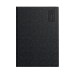 KALENDARZ KSIĄŻKOWY DZIENNY NA ROK 2026 TOP 2000 BASIC 400204119 A5 CZARNY