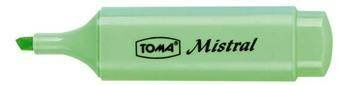 Zakreślacz TOMA MISTRAL TO-334 8 2 zielony pastel 1-5mm